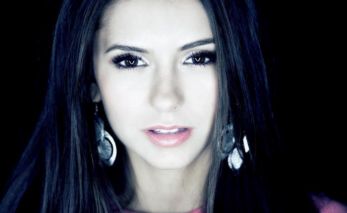 Nina Dobrev close-up portrait