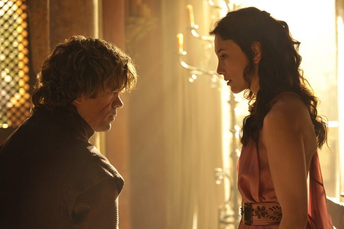 Tyrion Lannister and Ellaria Sand from Game of Thrones