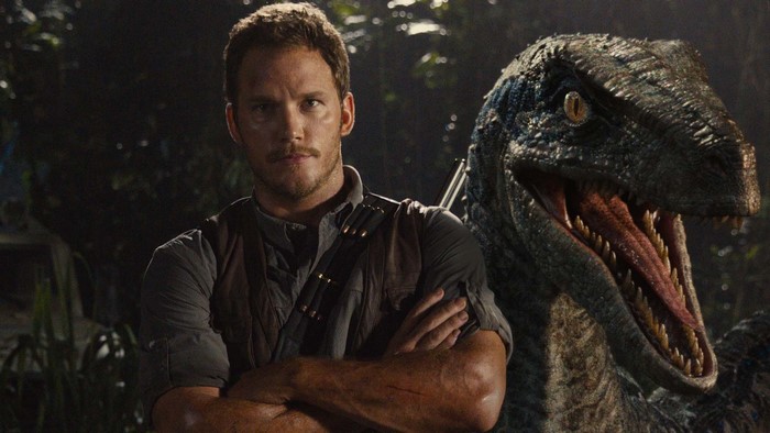 Owen Grady and Blue from Jurassic World