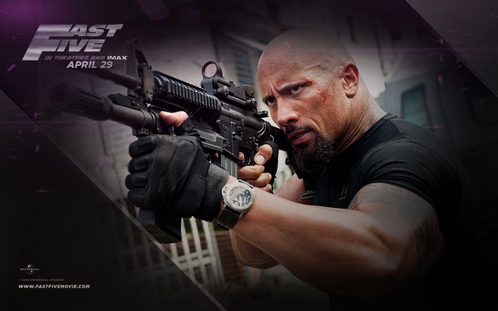 Dwayne Johnson in Fast Five