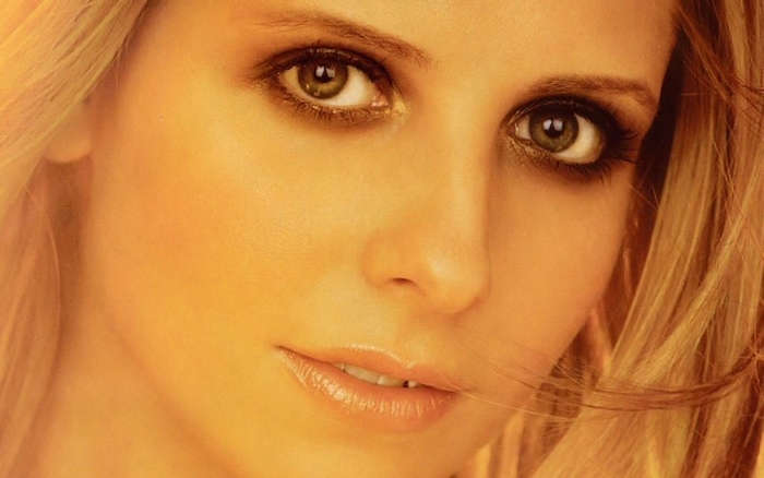 Sarah Michelle Gellar Close-up Portrait