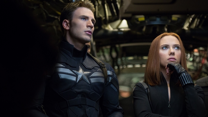 Captain America and Black Widow from Marvel Cinematic Universe