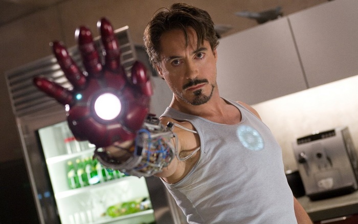 Tony Stark from Iron Man with Arc Reactor