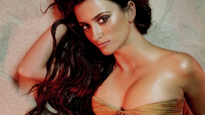 Penélope Cruz on Sand