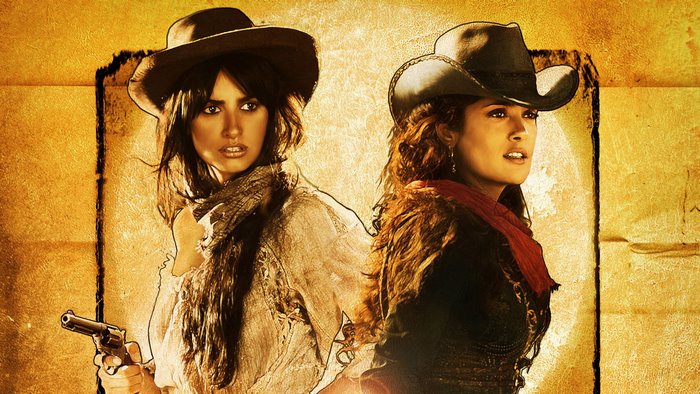 Penélope Cruz and Salma Hayek in Bandidas