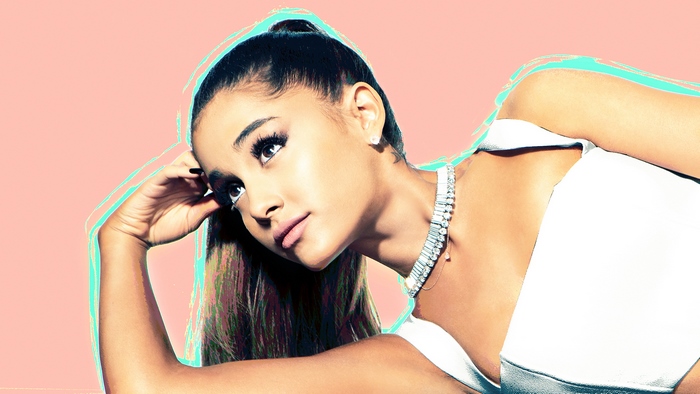 Ariana Grande Posing with Elegant Jewelry