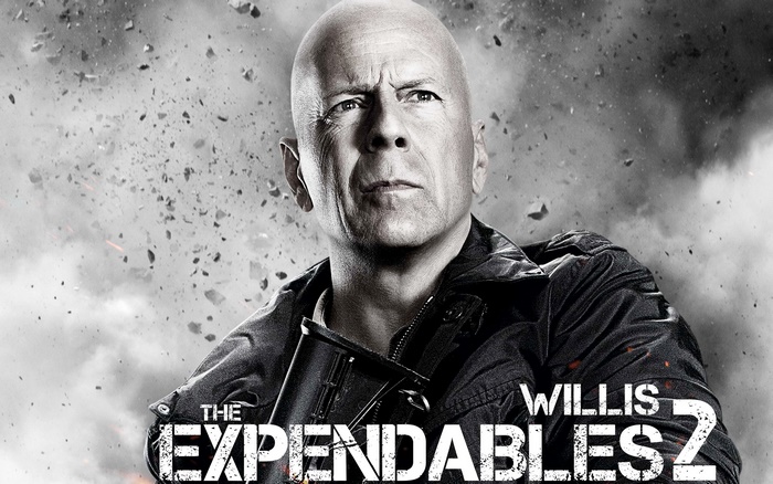 Bruce Willis in The Expendables 2