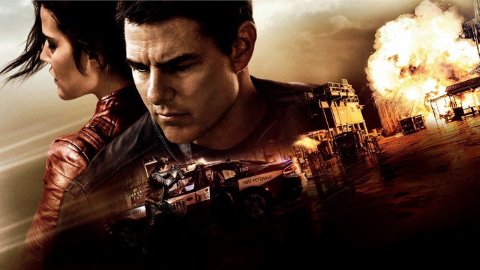 Tom Cruise and woman in Mission: Impossible