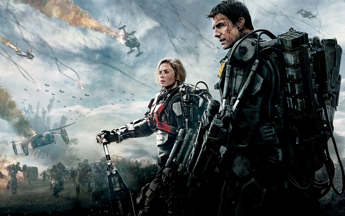 Tom Cruise and Emily Blunt in Edge of Tomorrow