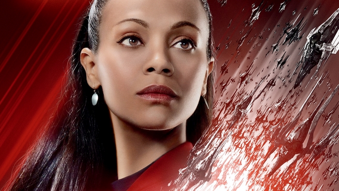 Zoe Saldana from Star Trek