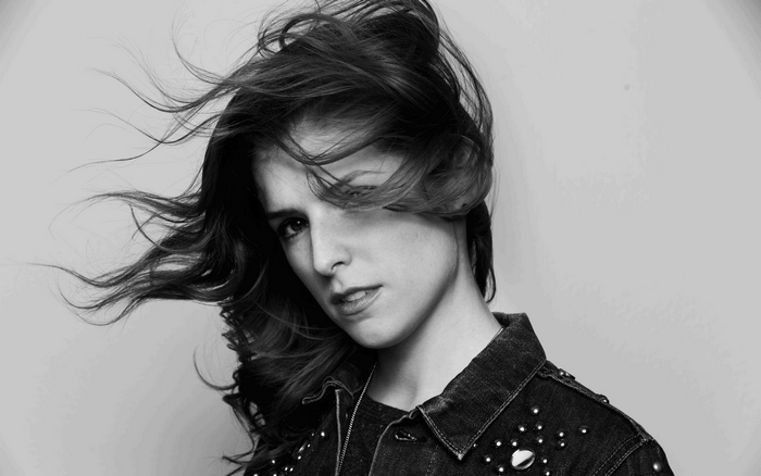 Anna Kendrick in Denim Jacket