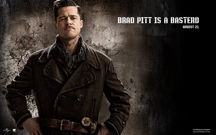 Brad Pitt in Inglourious Basterds