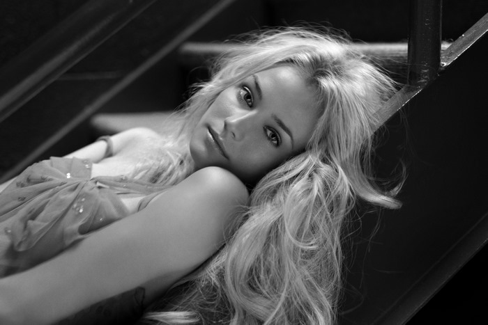 Diane Kruger on Stairs