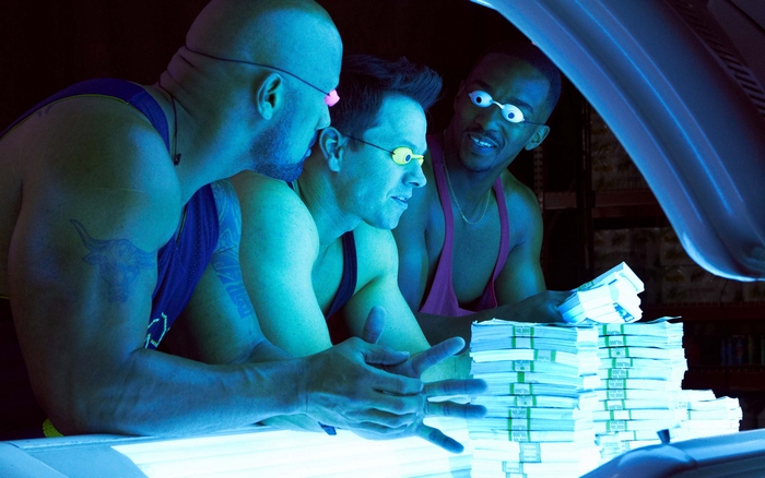 Mark Wahlberg and men with money