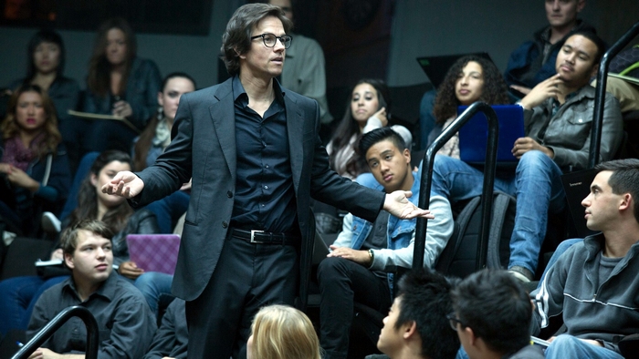 Mark Wahlberg teaching a class