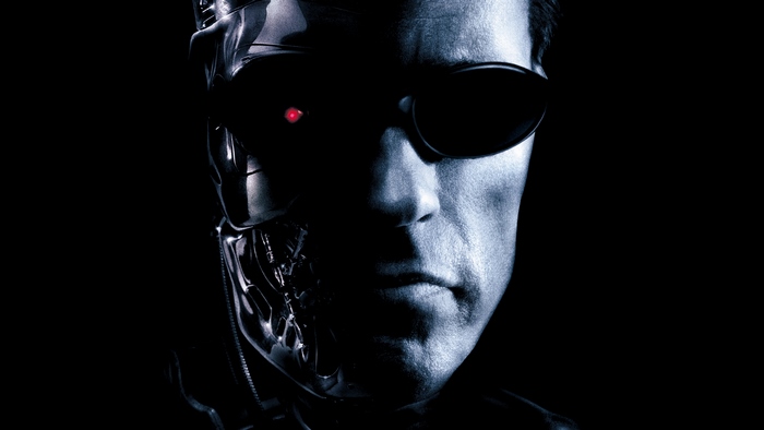Arnold Schwarzenegger as the Terminator