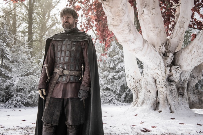 Jaime Lannister from Game of Thrones in winter