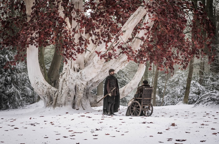 Jaime Lannister and Bran Stark in Winter