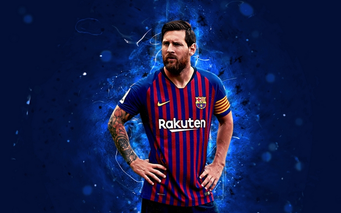 Lionel Messi from FC Barcelona