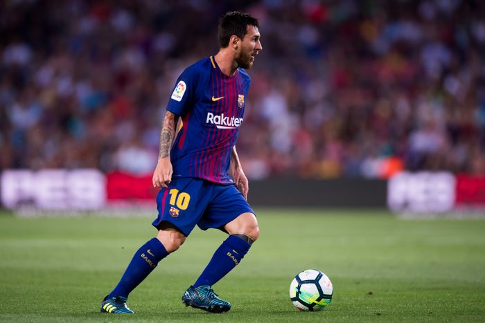 Lionel Messi from FC Barcelona