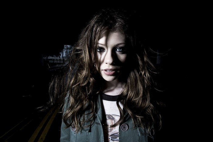 Michelle Trachtenberg in Dark Setting