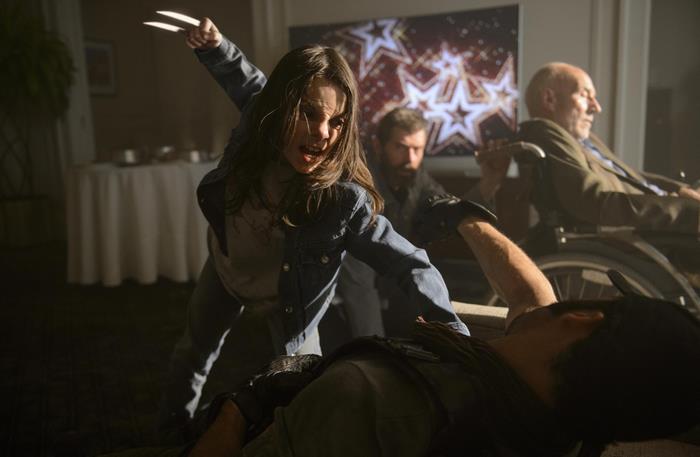 Laura Kinney and Professor X from X-Men