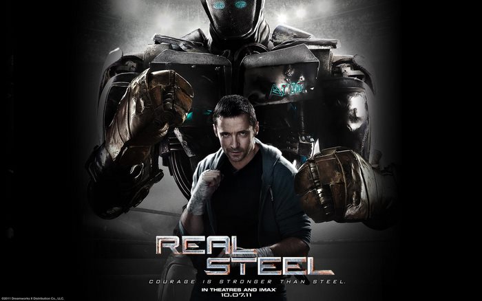 Real Steel Atom and Charlie Kenton
