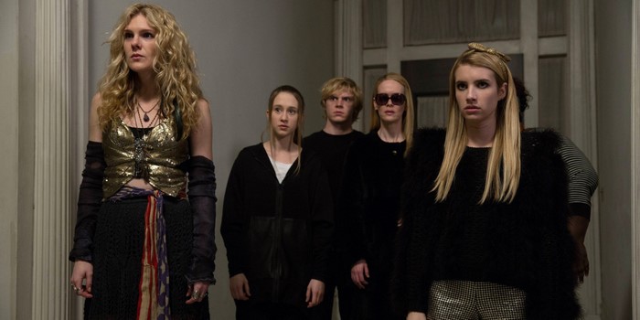 Emma Roberts and group from American Horror Story