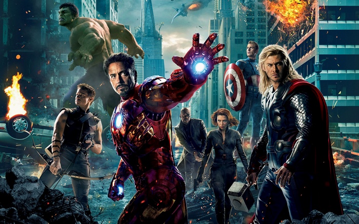The Avengers from Marvel Comics