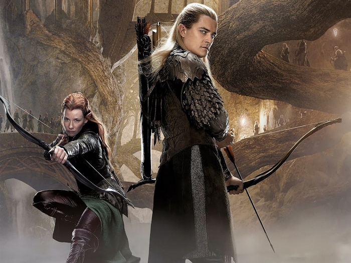 Tauriel and Legolas from The Hobbit