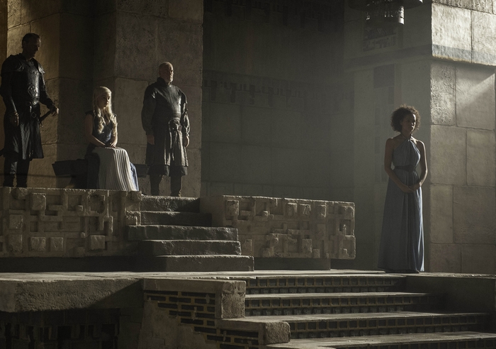 Daenerys Targaryen and Jorah Mormont from Game of Thrones