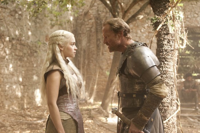 Daenerys Targaryen and Jorah Mormont from Game of Thrones