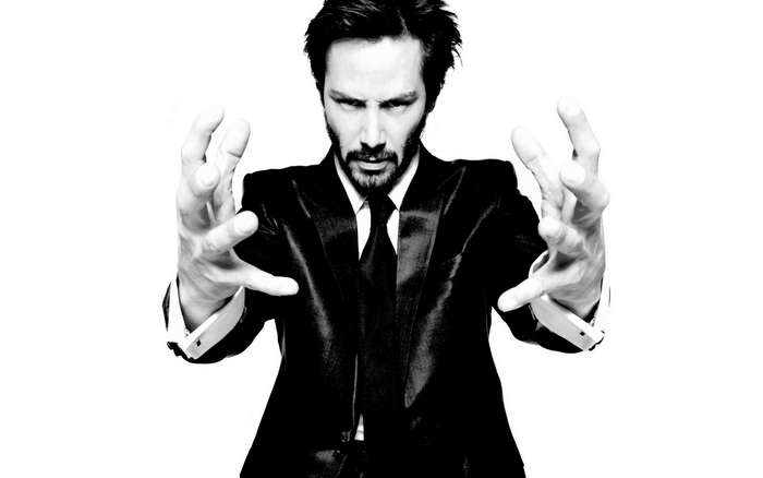 Keanu Reeves in a Suit