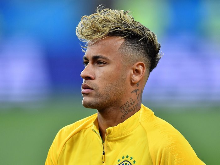 Neymar Jr Portrait in Yellow Jacket