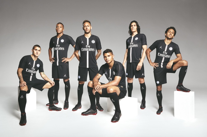 Paris Saint-Germain football team players
