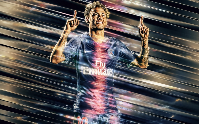 Neymar Jr. Paris Saint-Germain Fly Emirates