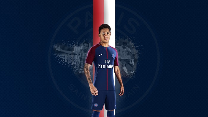 Neymar Jr. in Paris Saint-Germain kit
