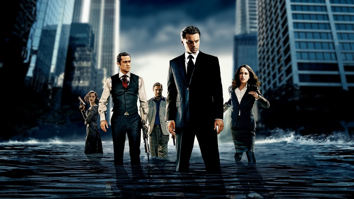 Inception movie poster with Leonardo DiCaprio