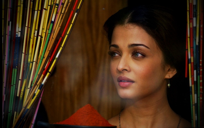 Aishwarya Rai Bachchan with spices