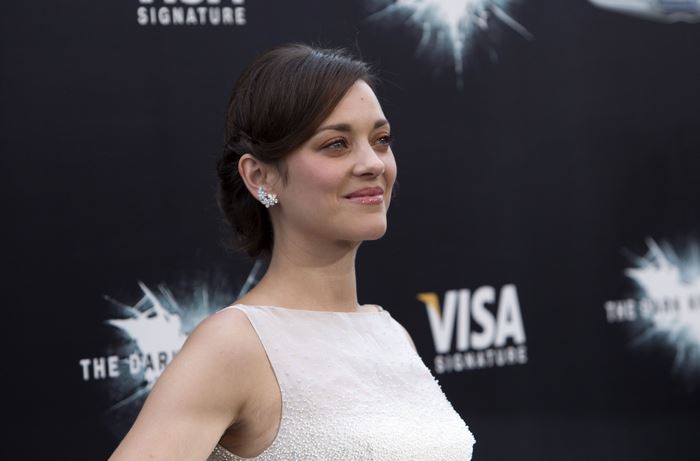 Marion Cotillard at The Dark Knight Rises premiere