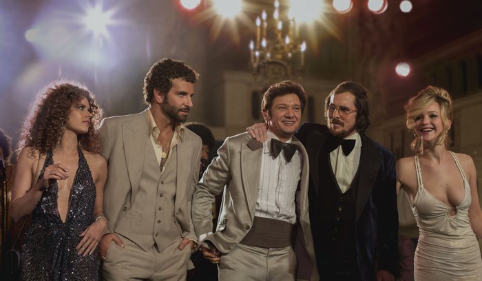 American Hustle cast on red carpet