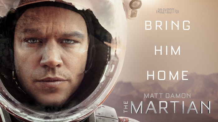 The Martian starring Matt Damon