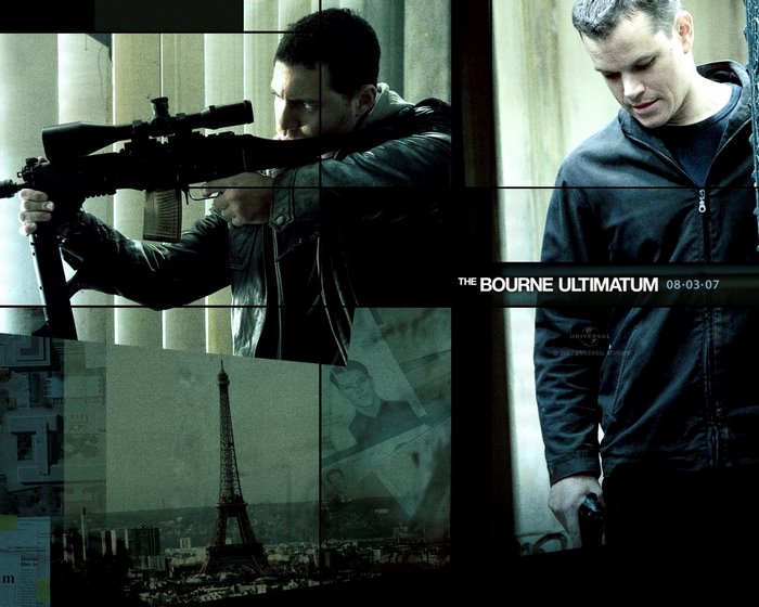 Jason Bourne from The Bourne Ultimatum