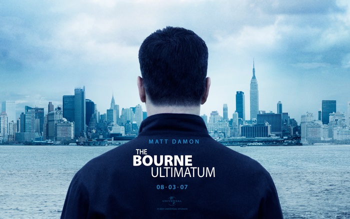 The Bourne Ultimatum Poster with Matt Damon