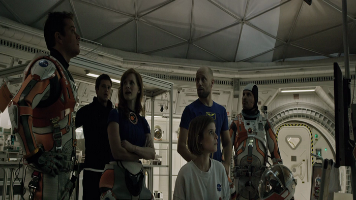The Martian: Astronauts in a Space Station