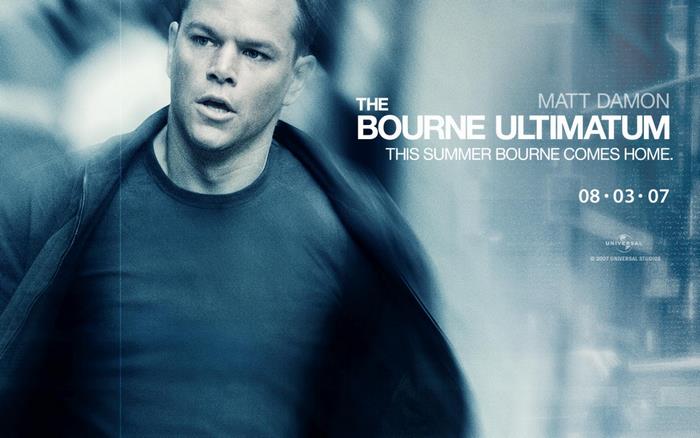 The Bourne Ultimatum starring Matt Damon