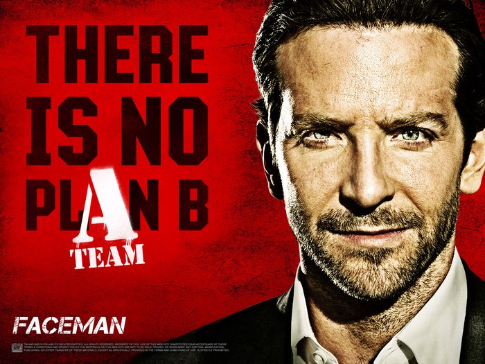 Bradley Cooper from Faceman