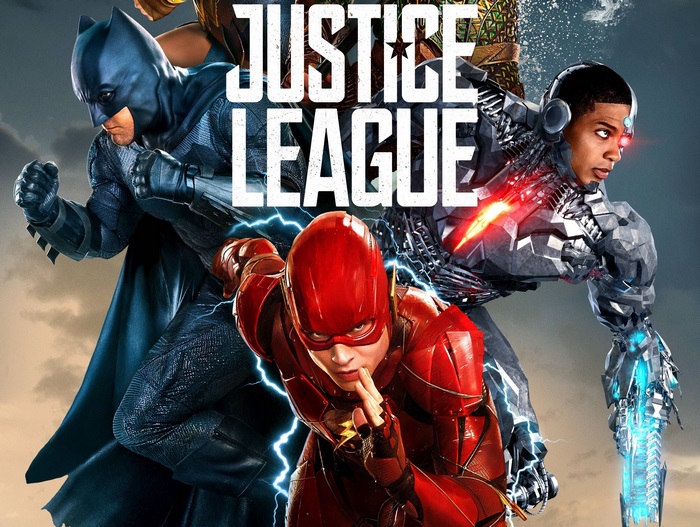 Justice League Batman, Flash, and Cyborg