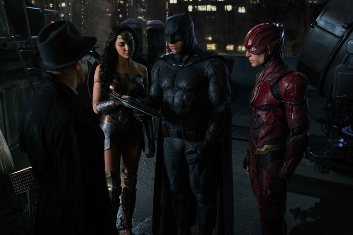 Justice League Batman, Wonder Woman, and The Flash
