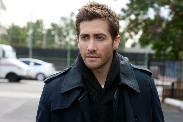 Jake Gyllenhaal in a dark coat